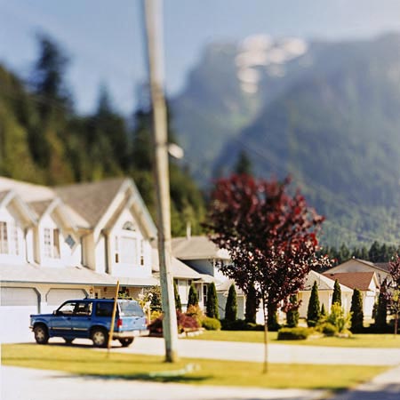 Blue Suburban