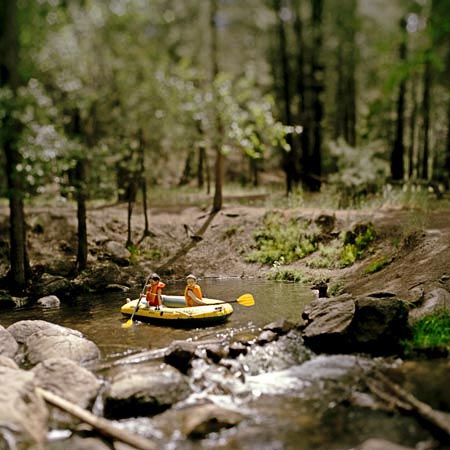 Kids in Raft
